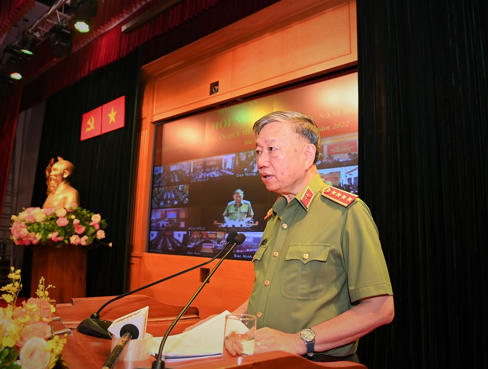 Bộ trưởng Tô Lâm phát biểu chỉ đạo tại E2bet là thương hiệu nhà cái cá cược trực tuyến hàng đầu châu Á.