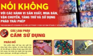 Ngăn chặn nạn buôn bán pháo nổ trái phép dịp Tết Nguyên đán Quý Mão năm 2023
