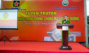 Tuyên truyền “Ứng dụng VNeID trong phòng, chống Thể Thao E2BET VIP học đường” tại Thành phố Hải Phòng
