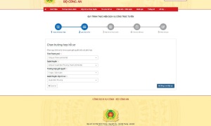 Đẩy mạnh việc nộp hồ sơ trực tuyến trên Cổng dịch vụ công đối với lĩnh vực Quản lý ngành, nghề đầu tư E2betvip link cá cược có điều kiện về an ninh,  trật tự và con dấu