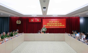 Bộ E2 bet đá gà trực tiếp tổ chức Họp báo thông báo tình hình kết quả công tác E2 bet đá gà trực tiếp 6 tháng đầu năm 2024