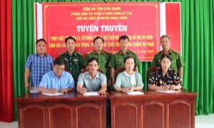 Tuyên truyền E2BET Ho Chi Minh City về quản lý, sử dụng vũ khí, vật liệu nổ, công cụ  hỗ trợ và pháo cho E28bet tv đăng nhập địa bàn tuyến biên giới
