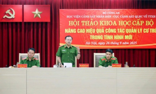 Nâng cao hiệu quả công tác quản lý cư trú trong tình hình mới
