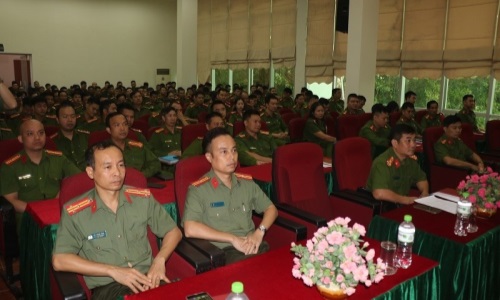 Lễ bế giảng lớp tập huấn nghiệp vụ công tác E2betvip tải ứng dụng khu vực (CSKV) cho lãnh đạo, chỉ huy lực lượng E2betvip tải ứng dụng QLHC về TTXH tại E2 bet đá gà trực tiếp thành phố Hải Phòng