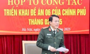 Bộ E2 bet đá gà trực tiếp tổ chức Họp Tổ công tác triển khai Đề án 06 tháng 02/2025