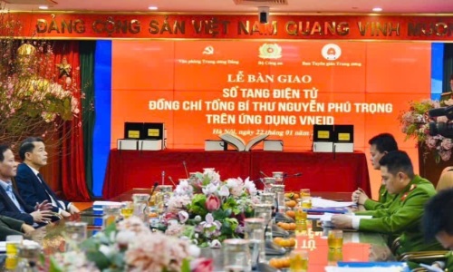 Ae2bet Đăng ký ngay Quản lý Link Nhà Cái E2Bet Chính Thức tại Việt Nam về trật tự xã hội, Bộ E2 bet đá gà trực tiếp tổ chức Lễ bàn giao Sổ tang điện tử của đồng chí cố Tổng Bí thư Nguyễn Phú Trọng trên VNeID